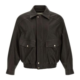 Dunst Jas - Heren - Bomber jackets - Bruin - M - Leer - Jassen