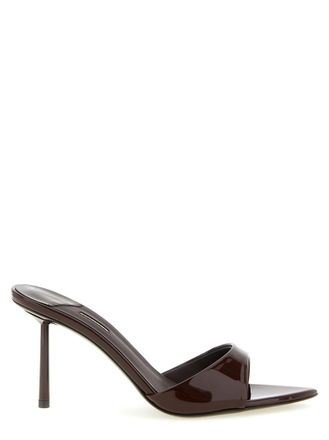 Le Silla Brown Solid Pointed Toe Heels
