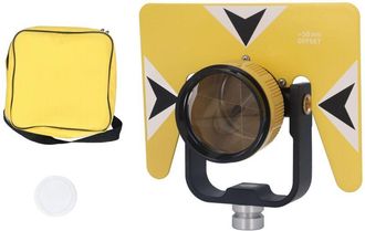 OEM Prisma De Topograf&iacute;a, Cristal &Oacute;ptico Amarillo, Equipo De Topograf&iacute;a Con Bolsa De Almacenamiento Para Sokkia 5/8in X 11 Hembra