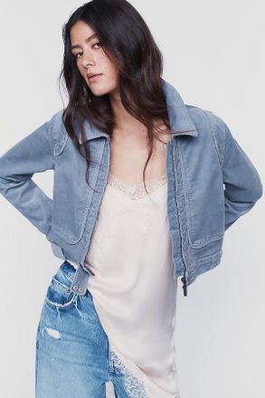 Pilcro Corduroy Moto Jacket