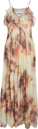 Isabel Marant Isabel Marant &eacute;toile Vasmila Printed Cotton Maxi Dress - Multicoloured - 40 (UK12 / M)