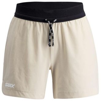 Swix Force Shorts 5-Inch Laufshorts f&uuml;r Damen | beige