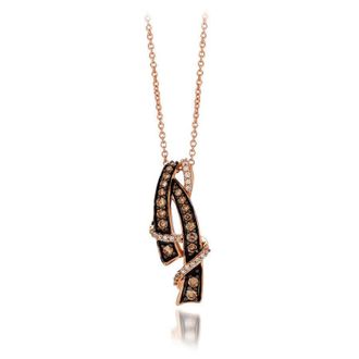 Le Vian Ladies Chocolatier Necklaces set in 14K Strawberry Gold