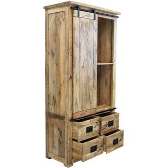 Milani Home Beily - credenza legno di mango quattro cassetti