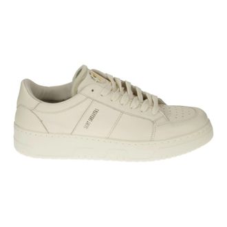 Saint Sneakers Sneakers, male, Beige, Size: 10 US Perforated Leather Golf Club Sneakers