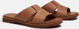 Timberland Calista Bay - Sliders marrone medio in pelle