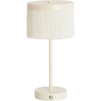 Light & Living Light & Living - L&aacute;mpara De Mesa - Diny - Beige Crema - Metal - &Oslash;