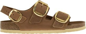 Birkenstock Milano Big Buckle Oiled Leather Sandal