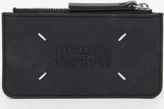 Maison Margiela Zip Card Holder With Stitching