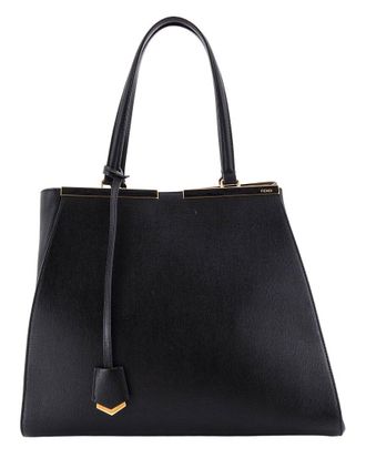 Fendi Fendi Black Leather 3Jours Bag Large (Authentic Pre-Loved)