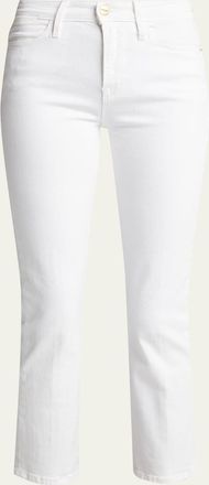 Frame Denim Le High Straight Cropped Jeans