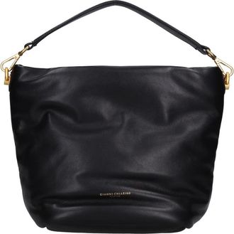 Gianni Chiarini Mirea Handtas - Dames - Handtassen - Zwart - ONE Size - Leer - Tassen