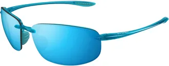 Maui Jim Hookipa Blue Hawaii Wrap Unisex Sunglasses B407-03 64