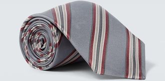Brunello Cucinelli Striped silk tie