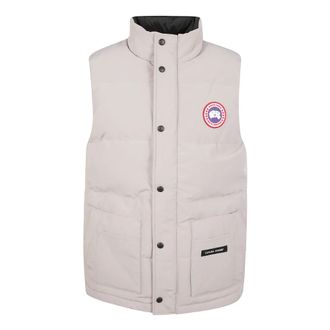Canada Goose Waistcoats, male, Beige, 2XL, Canada Goose Jackets