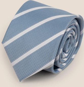 Oswin Hyde Mens Stripe Blue White