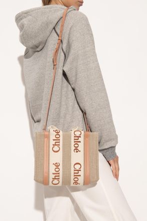 Chlo&eacute; Bag Woody Small, Womens, Beige