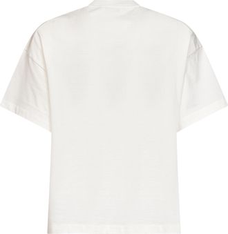Jil Sander Mens T-Shirt Boxy Porcelain Cotton White T-Shirts And Polos