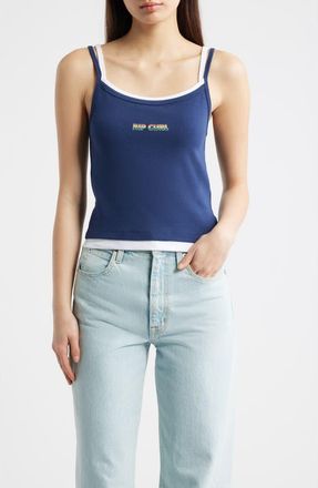 Rip Curl Surf Revival Layer Tank in Dark Navy at Nordstrom, Size X-Small