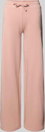 Review Sweatpants mit elastischem Bund in Altrosa, Größe XL