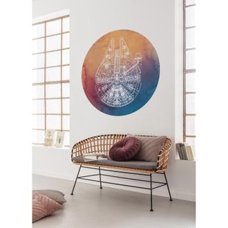 Komar home24 Fototapete Star Wars Millennium Falcon