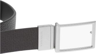 Bottega Veneta Leather Belt - Black