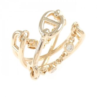 Herm&egrave;s Pink Gold (18K) Band Ring (Pre-Owned)