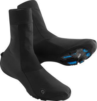 Gonso Fahrradschuh GONSO Shoecover Softshell, Gr. XL, schwarz, 100% Polyester, Schuhe Fahrradschuh, Fahrrad &Uuml;berschuhe, 100% winddicht, hohe W&auml;rmeisolation