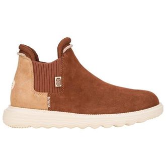 HeyDude Branson Suede Novelty Freizeitstiefel f&uuml;r Damen | braun
