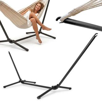 OEM Soporte De Hamaca - Hypermotion - Hyp72 Stelazham 2 - Estructura De Acero Pintado - Carga M&aacute;xima 110 Kg - 295&times;100&times;96 Cm