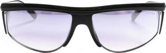 Guess Rechthoekige acetaat zonnebril met UV-bescherming - Dames - Zonnebrillen - Zwart - ONE Size - Accessoires