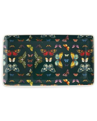 Portmeirion Botanic Garden Harmony Green Rectangular Tray