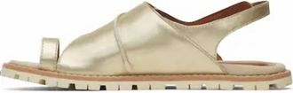 Merrell Womens Haven Metallic Backstrap Sandals In Gold