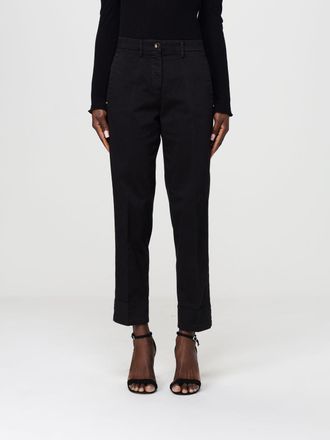 Mason's Pantaloni cropped fit Masons in cotone stretch