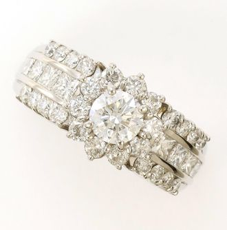 C&A Platinum Platinum 900 Band Ring (Pre-Owned)