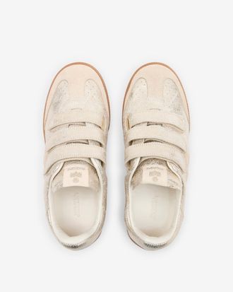 Isabel Marant Baskets Beth - Femme - Dor&eacute; Clair / Beige Clair - Taille 35 - Isabel Marant - Id&eacute;es de cadeaux pour femme