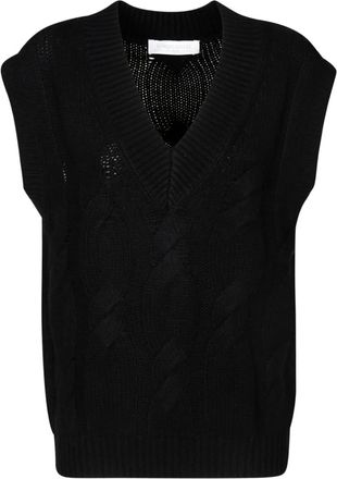 Colmar V-neck sweater - Black