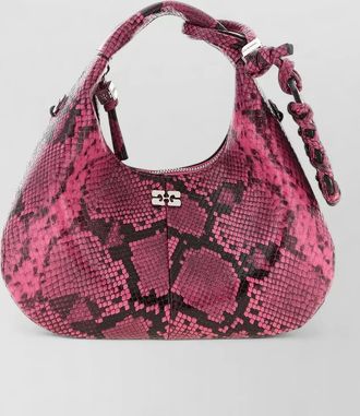 Ganni mini hobo shoulder bag