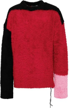 MASTERMIND WORLD jacquard jumper - Red