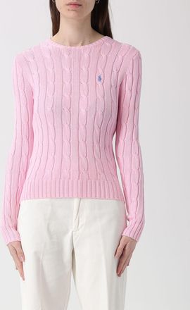 Polo Ralph Lauren Maglia a girocollo in cotone intrecciato con logo Pony Polo Ralph Lauren