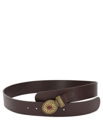 Etro Etro Paisley leren riem