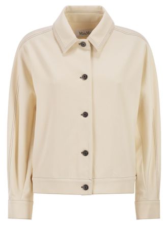 Max Mara Mxpnettare Chaqueta De Punto Con Efecto Denim