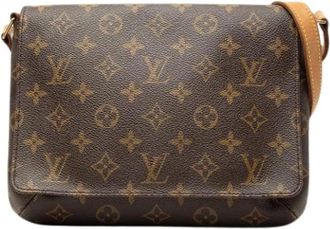 Louis Vuitton Pre-owned Cross Body Bags, female, Brown, Size: ONE SIZE Pre-owned Musette Tango