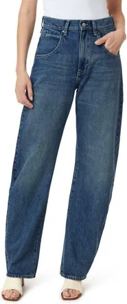 Habitual Gwen Relaxed Fit Bowed Wide Leg Jeans in Storm at Nordstrom, Size 28