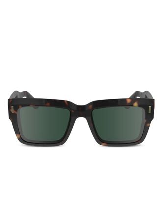 Calvin Klein square-frame sunglasses - Brown