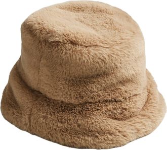 Pieces Womens Pcjeanel Bucket Hat Bc Beanie, Silver Mink, One Size Fits All