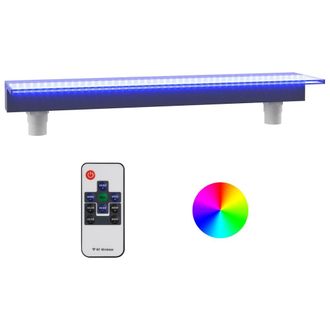 vidaXL Fuente Cascada Con Led Rgb Acr&iacute;lico 90 Cm Vidaxl