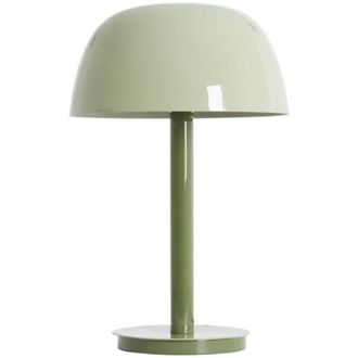 Light & Living Light & Living - L&aacute;mpara De Mesa - Marivet - Verde - Metal - &Oslash;