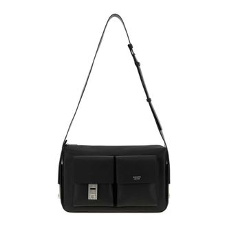 Ferragamo Bolso bandolera Twins - Bags - Hombre - Negro - ONE SIZE