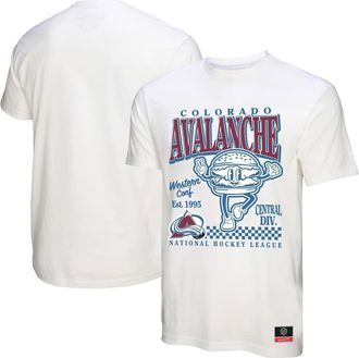 Mitchell & Ness Mens Mitchell & Ness White Colorado Avalanche Local Food T-Shirt at Nordstrom, Size Xxx-Large